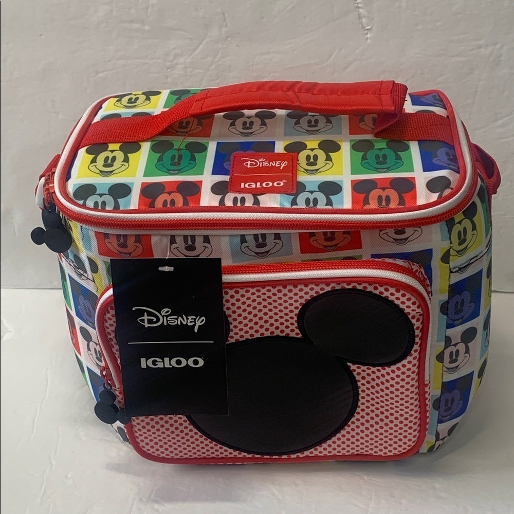 Disney x Igloo Mickey Insulated Lunch Pail Square Cooler Bag